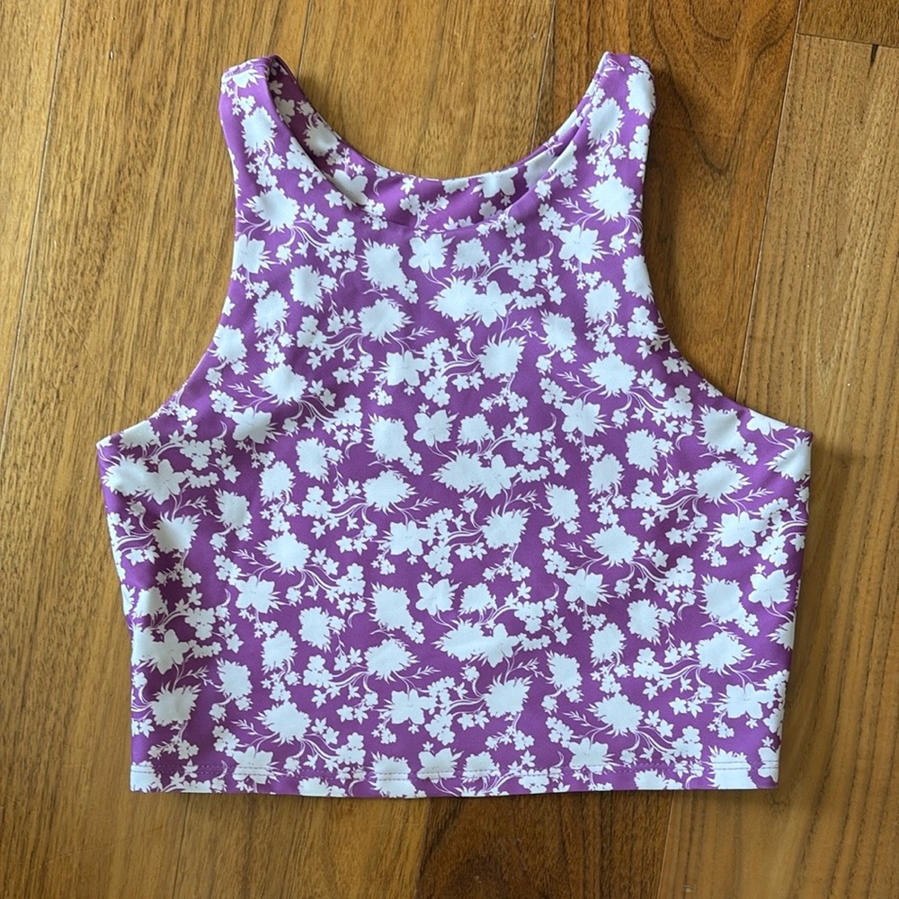 Floral Purple Women's Top